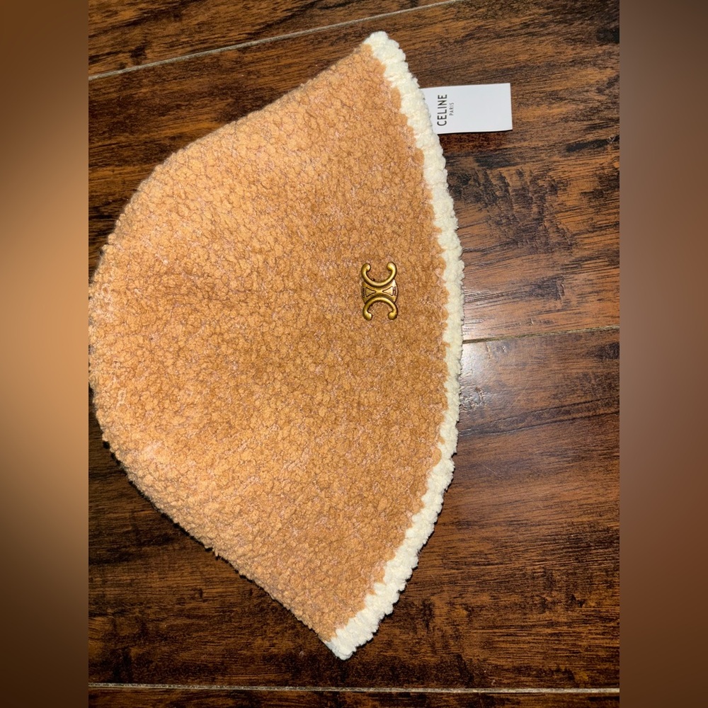 NWT Celine Brown Bucket Hat - Picture 3 of 4
